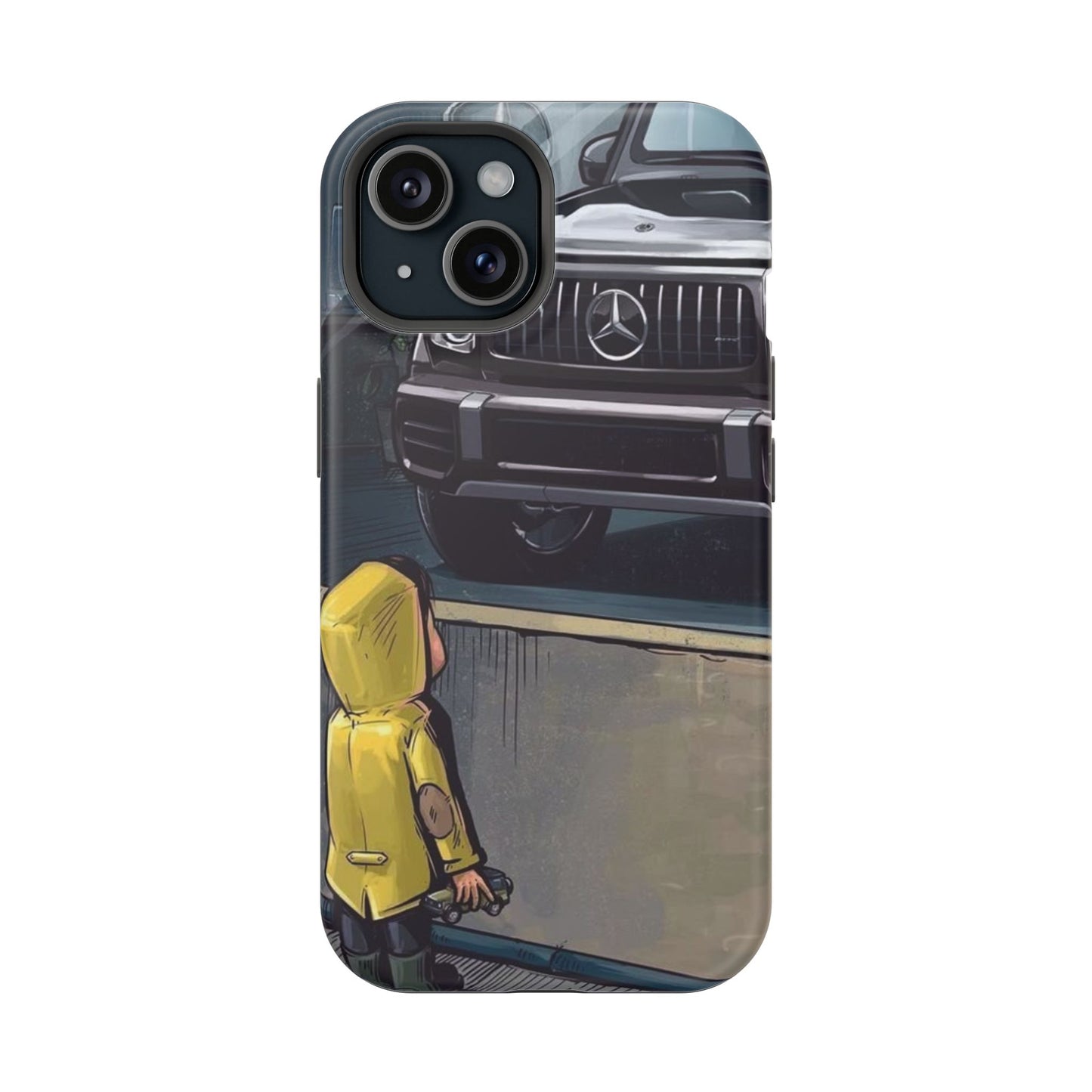 Kid's Adventure Magnetic Tough Case - Durable Phone Cover with Whimsical Design