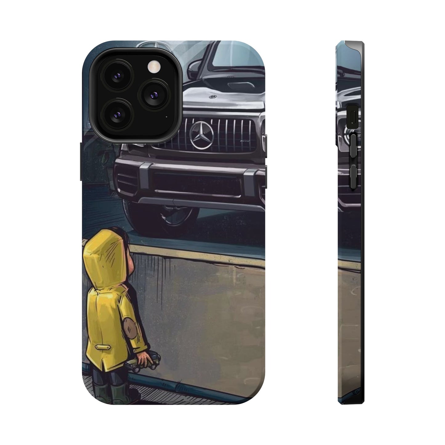 Kid's Adventure Magnetic Tough Case - Durable Phone Cover with Whimsical Design