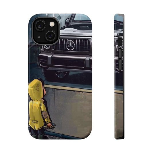 Kid's Adventure Magnetic Tough Case - Durable Phone Cover with Whimsical Design