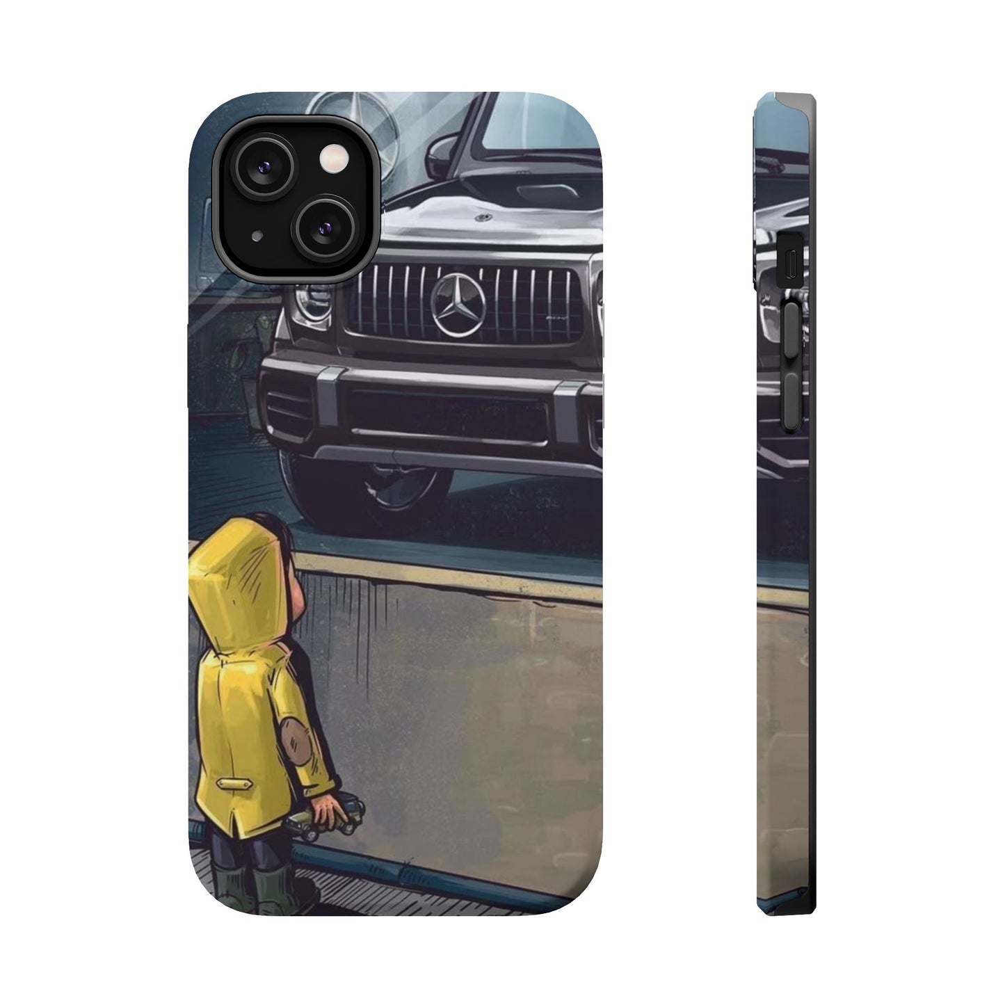 Kid's Adventure Magnetic Tough Case - Durable Phone Cover with Whimsical Design