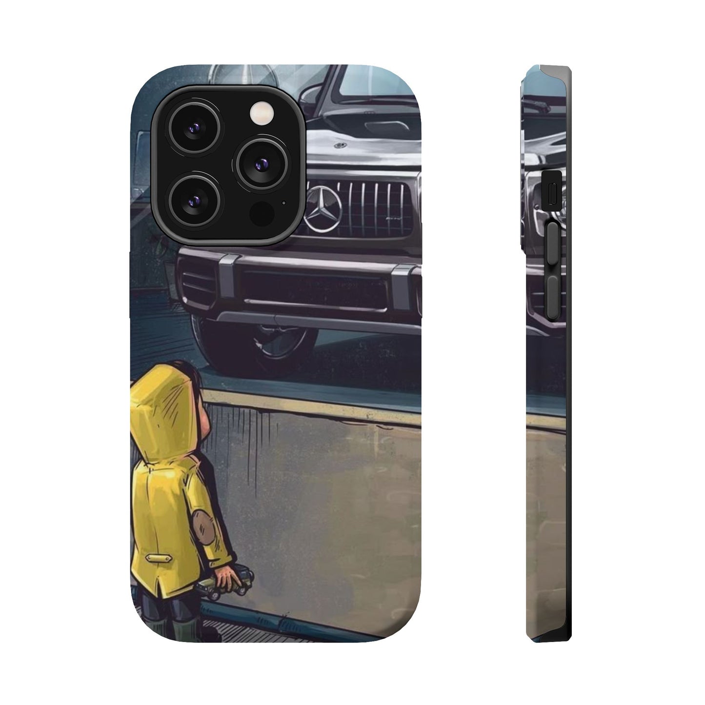 Kid's Adventure Magnetic Tough Case - Durable Phone Cover with Whimsical Design