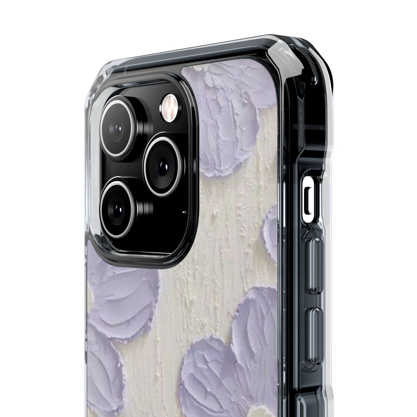 Floral Magnetic Clear Impact Cases for iPhone - Stylish and Durable Protection