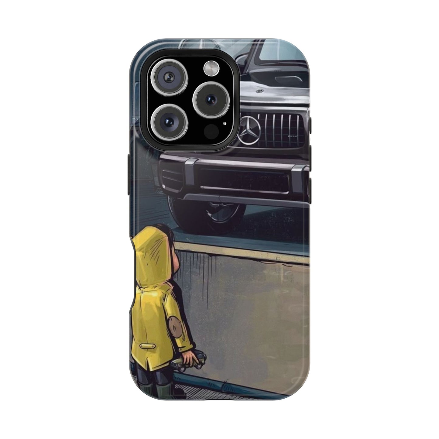 Kid's Adventure Magnetic Tough Case - Durable Phone Cover with Whimsical Design