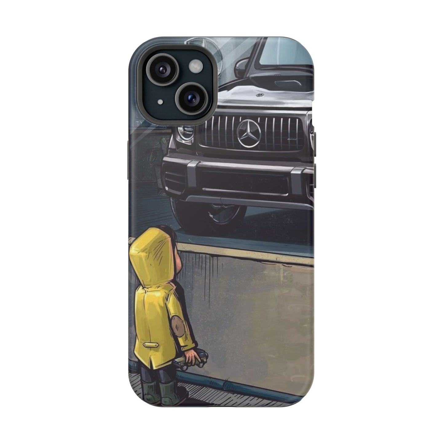 Kid's Adventure Magnetic Tough Case - Durable Phone Cover with Whimsical Design