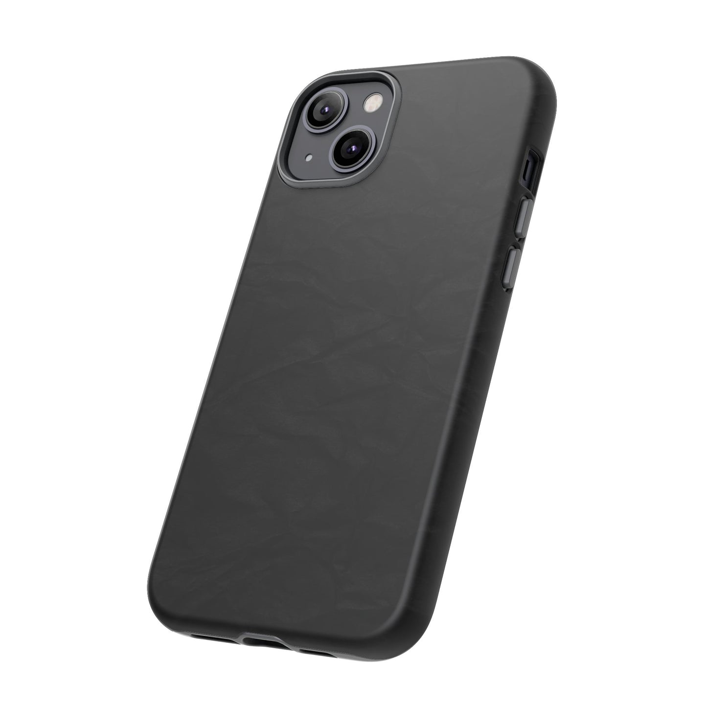 Black Wrinkled Phone Case