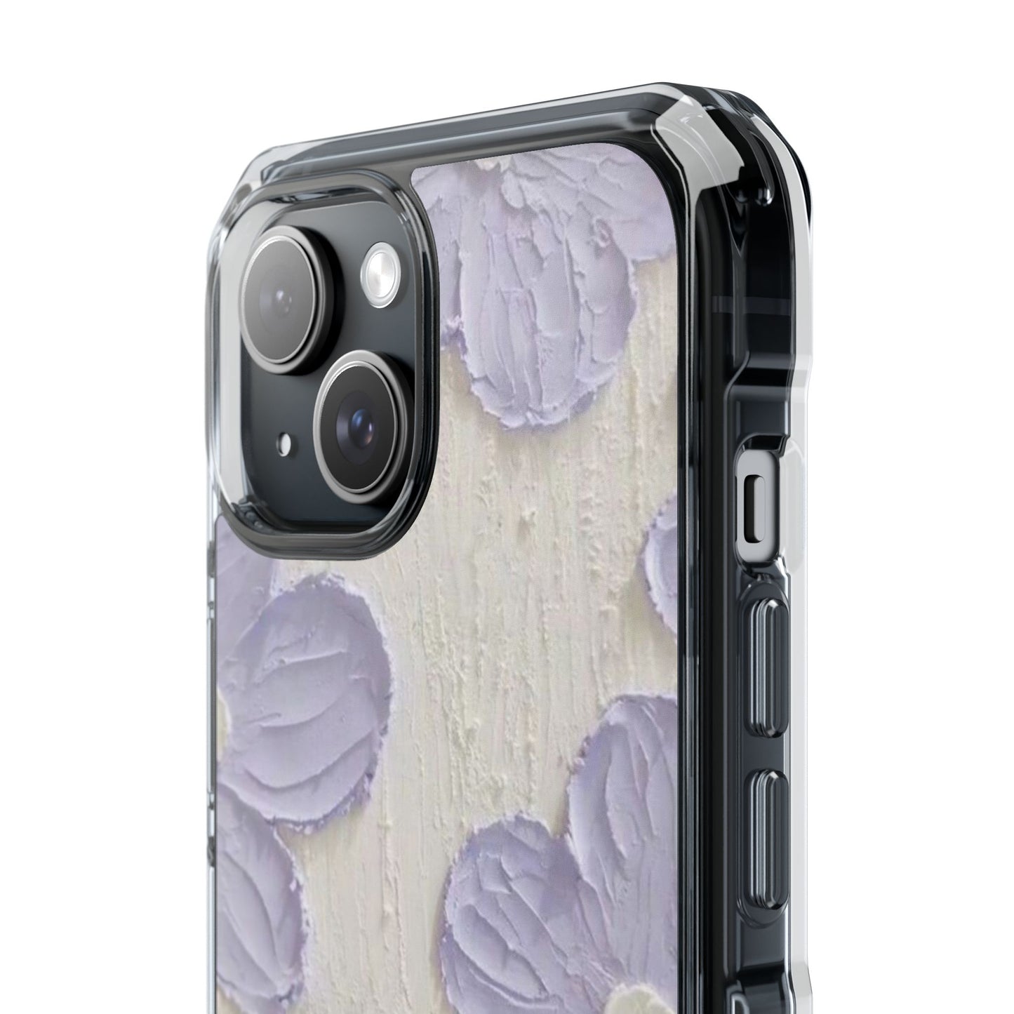 Floral Magnetic Clear Impact Cases for iPhone - Stylish and Durable Protection