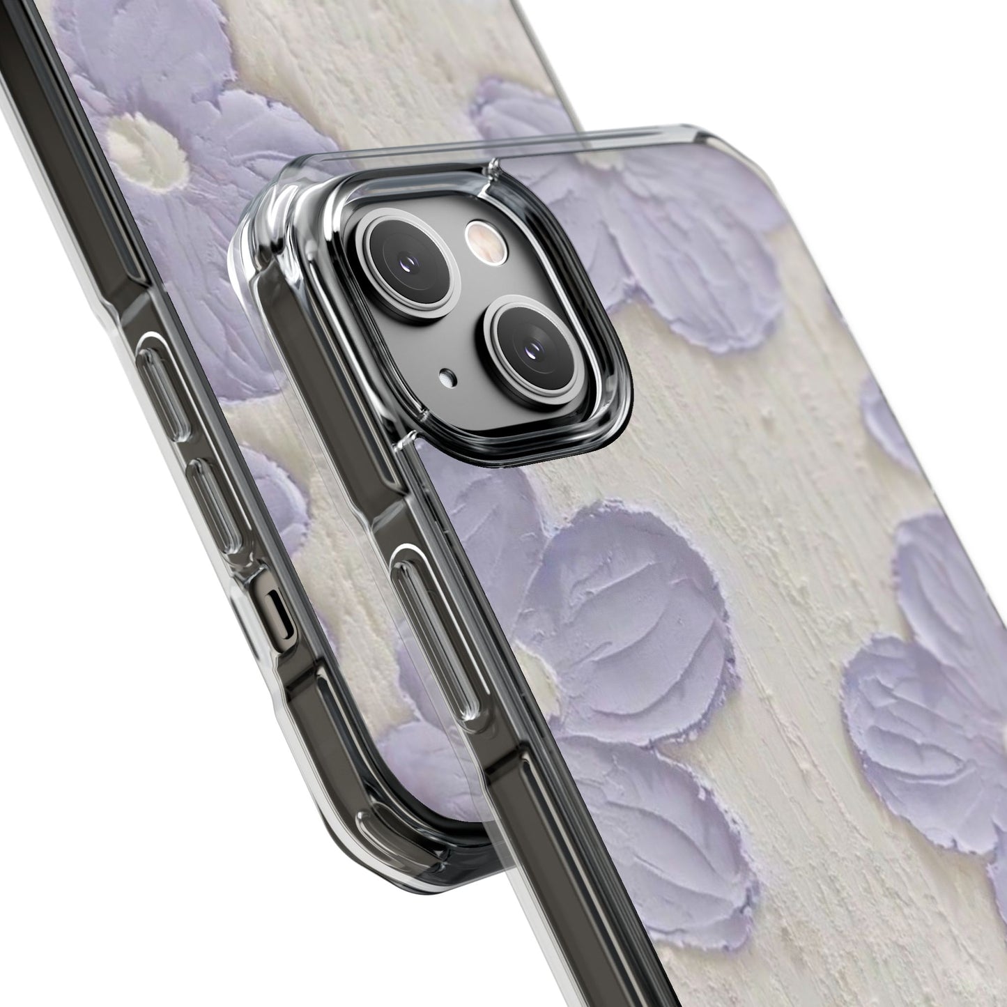 Floral Magnetic Clear Impact Cases for iPhone - Stylish and Durable Protection