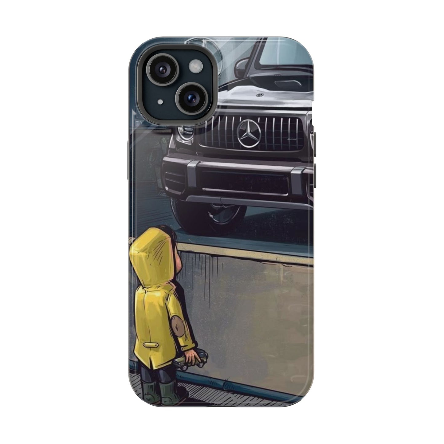 Kid's Adventure Magnetic Tough Case - Durable Phone Cover with Whimsical Design