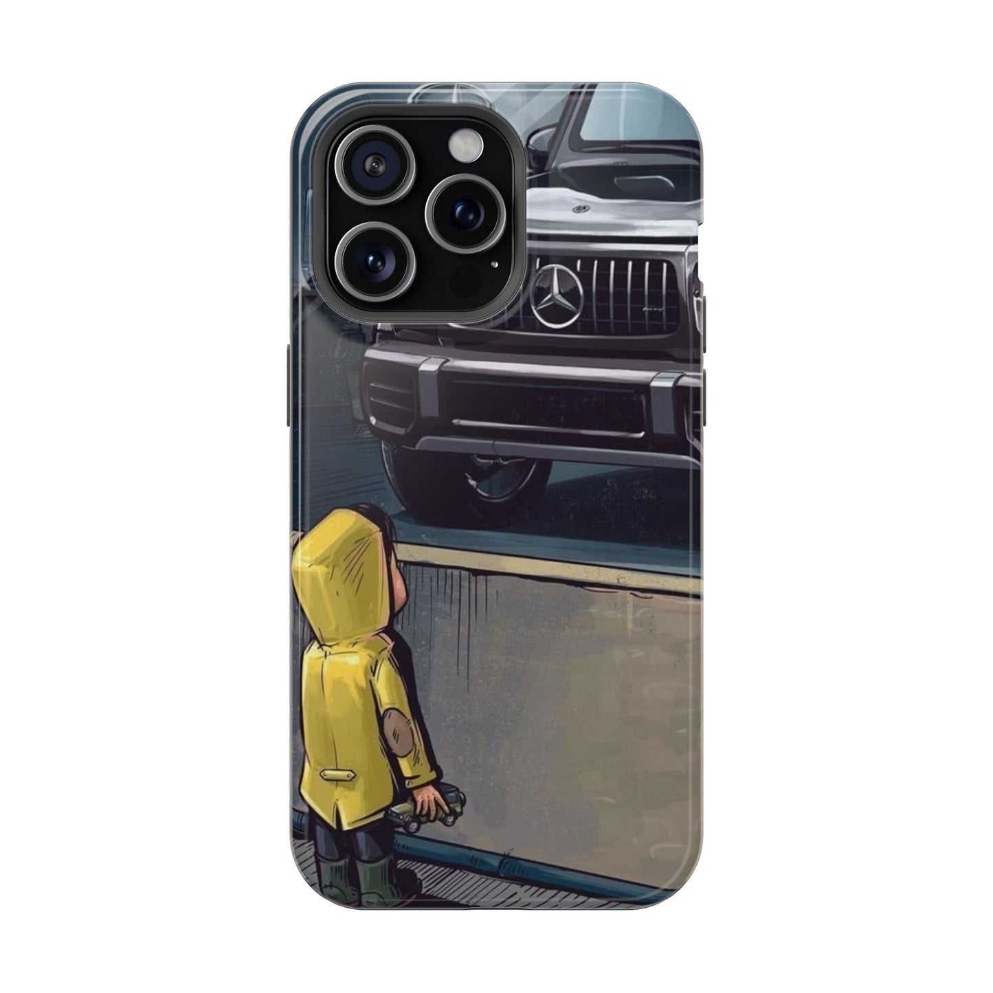 Kid's Adventure Magnetic Tough Case - Durable Phone Cover with Whimsical Design