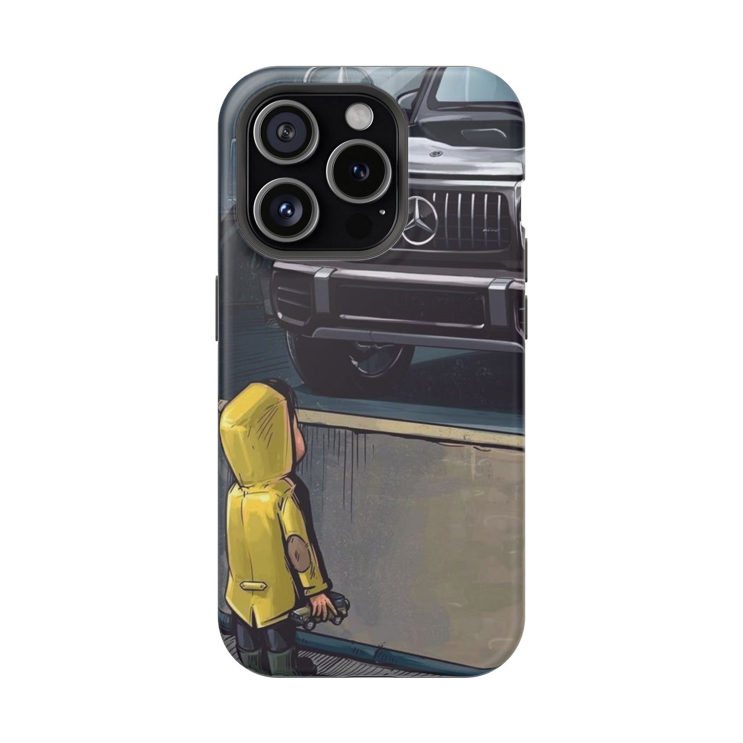 Kid's Adventure Magnetic Tough Case - Durable Phone Cover with Whimsical Design