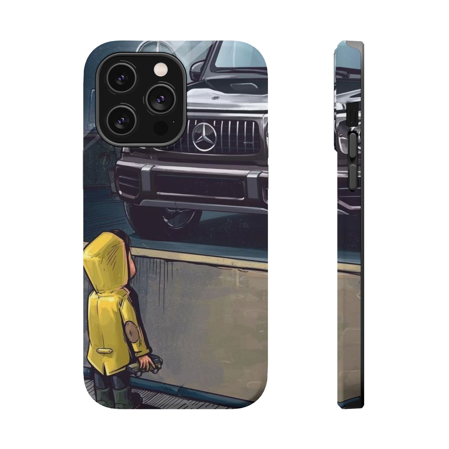 Kid's Adventure Magnetic Tough Case - Durable Phone Cover with Whimsical Design