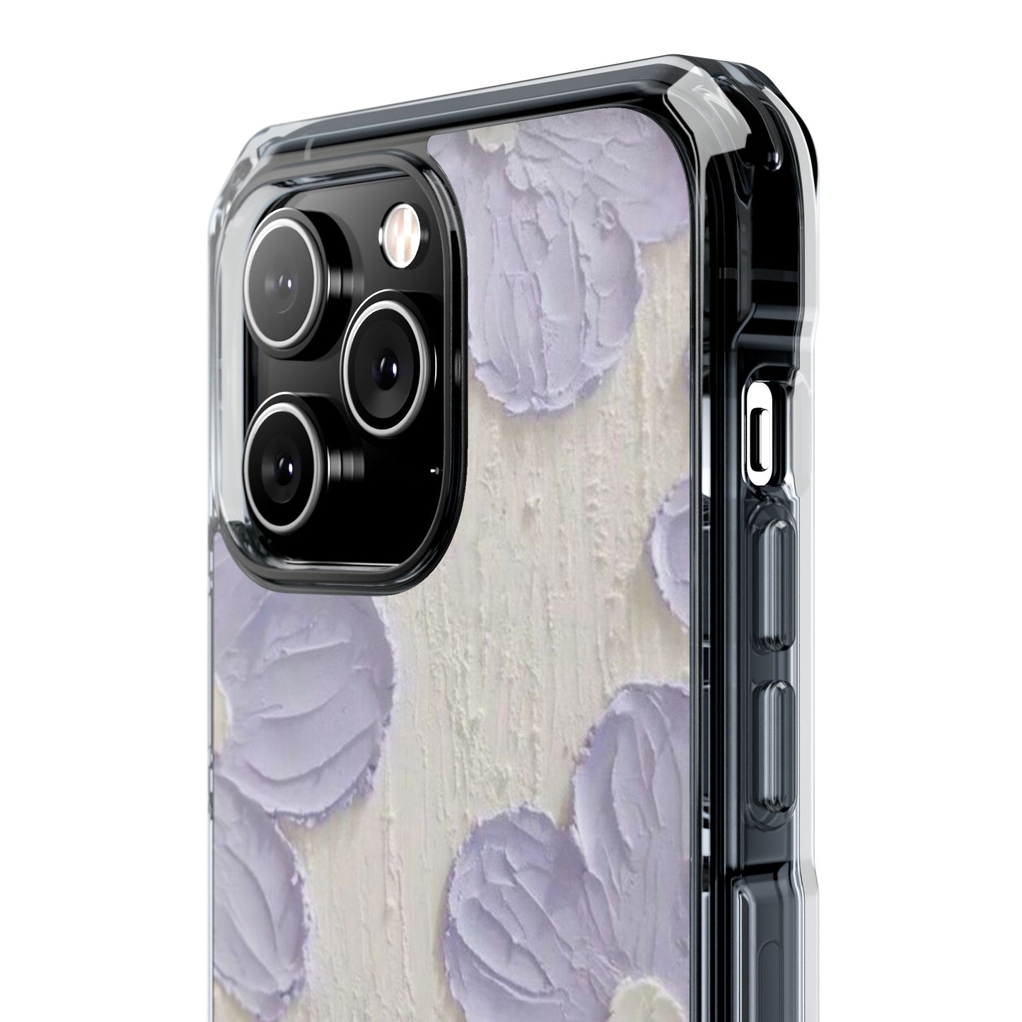 Floral Magnetic Clear Impact Cases for iPhone - Stylish and Durable Protection