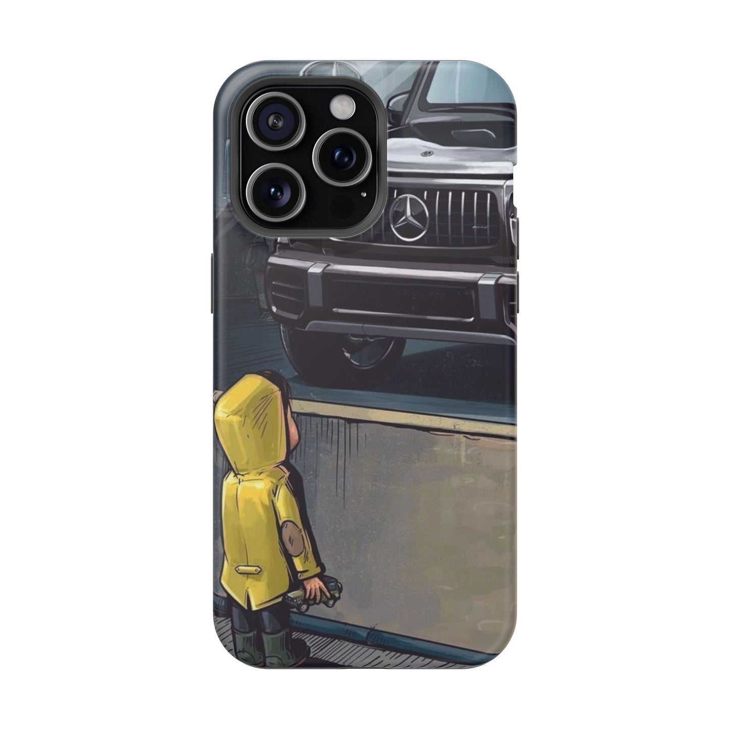 Kid's Adventure Magnetic Tough Case - Durable Phone Cover with Whimsical Design