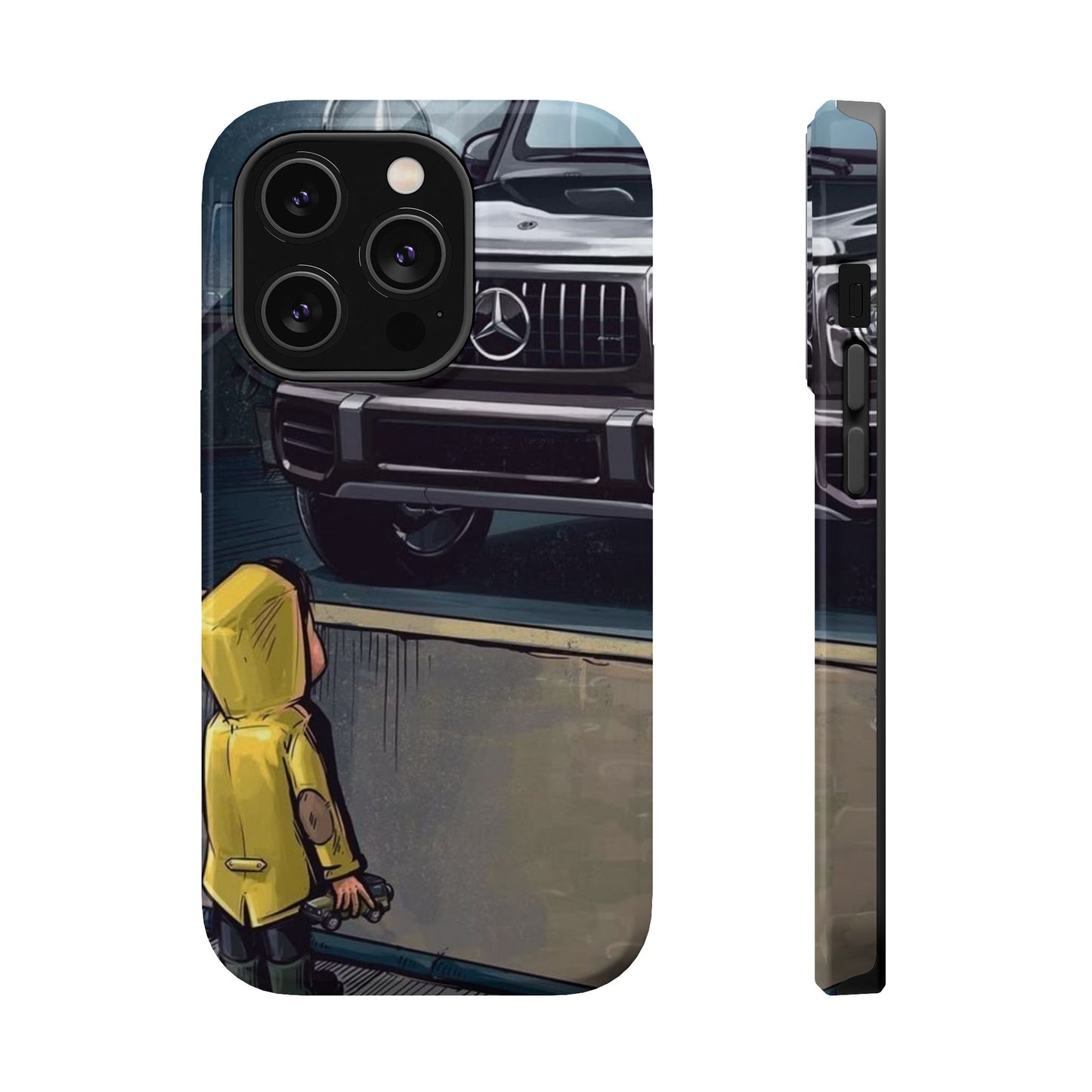 Kid's Adventure Magnetic Tough Case - Durable Phone Cover with Whimsical Design