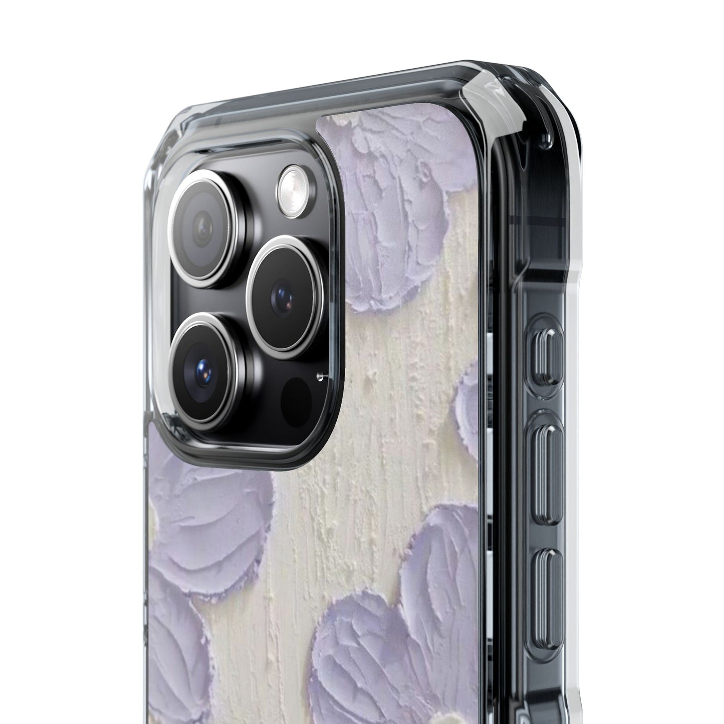 Floral Magnetic Clear Impact Cases for iPhone - Stylish and Durable Protection