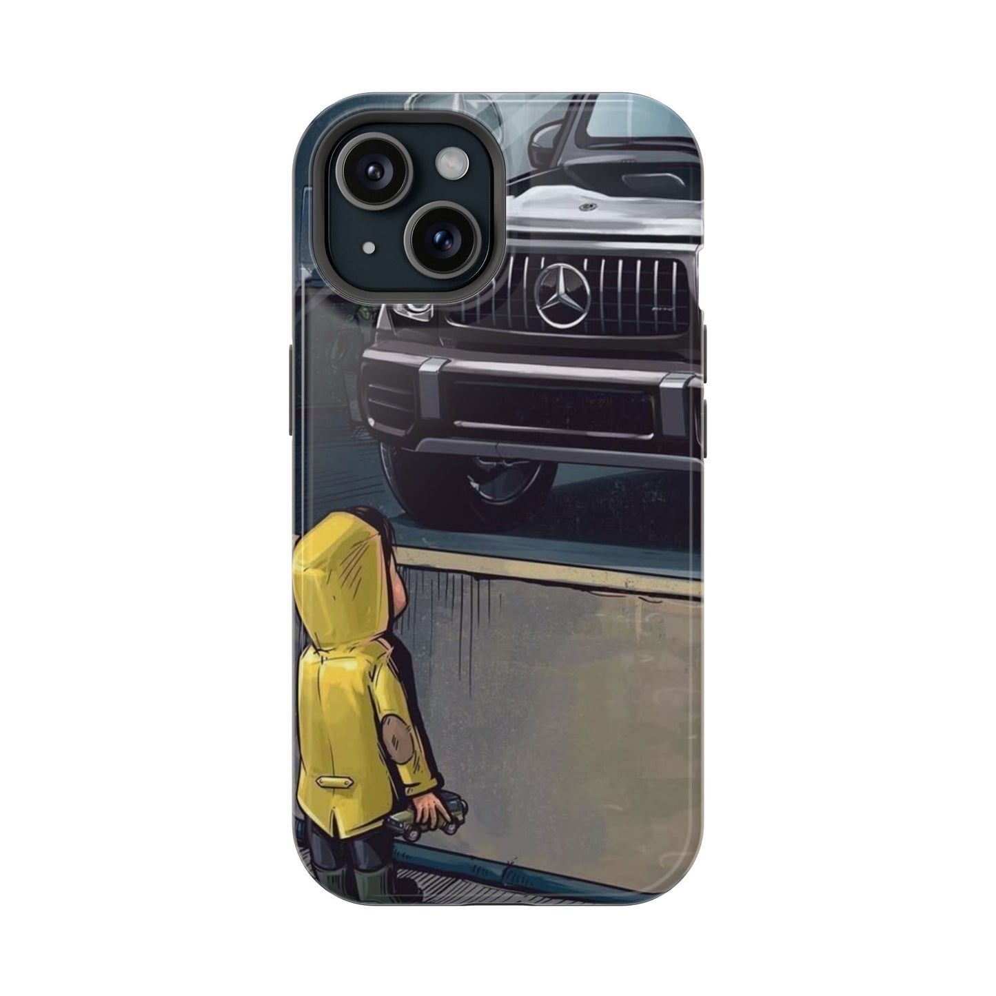 Kid's Adventure Magnetic Tough Case - Durable Phone Cover with Whimsical Design