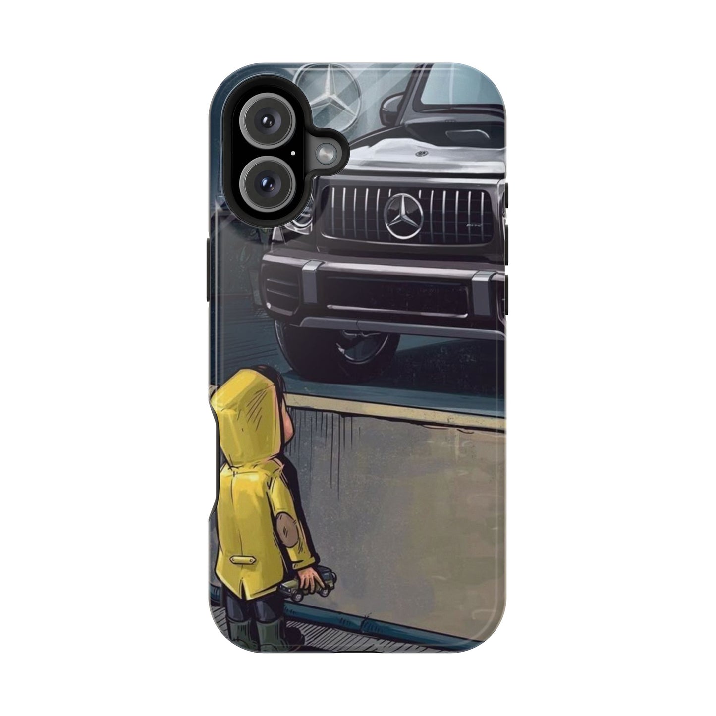 Kid's Adventure Magnetic Tough Case - Durable Phone Cover with Whimsical Design