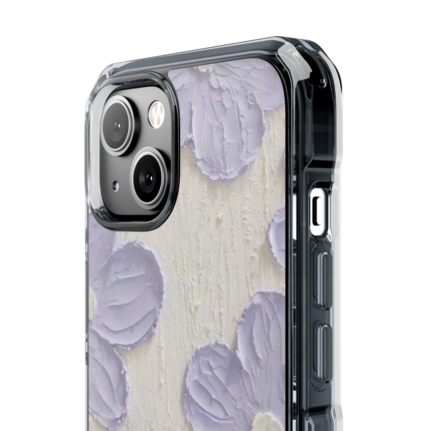 Floral Magnetic Clear Impact Cases for iPhone - Stylish and Durable Protection