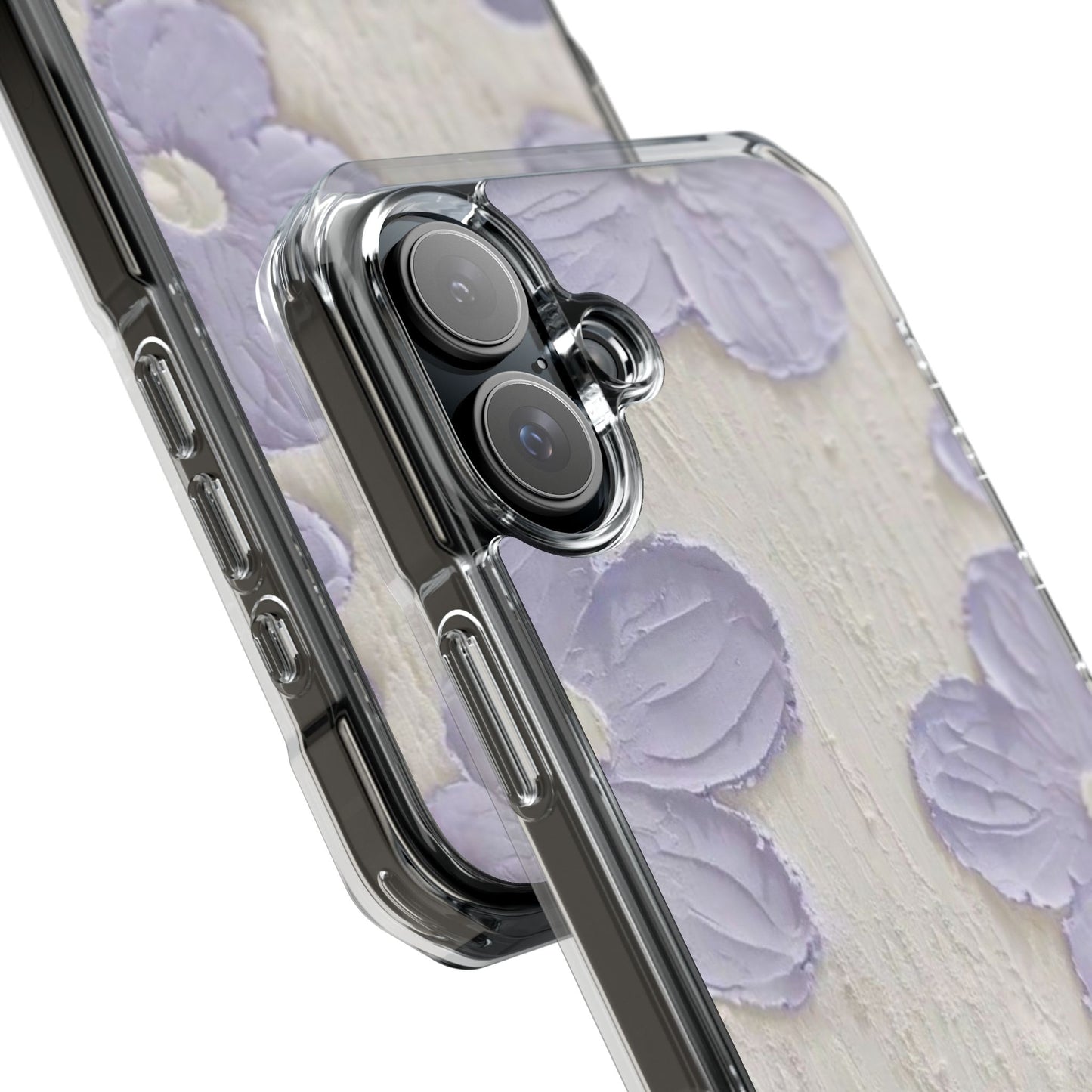 Floral Magnetic Clear Impact Cases for iPhone - Stylish and Durable Protection